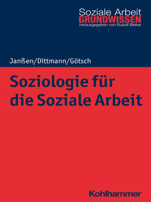 cover image of Soziologie für die Soziale Arbeit
